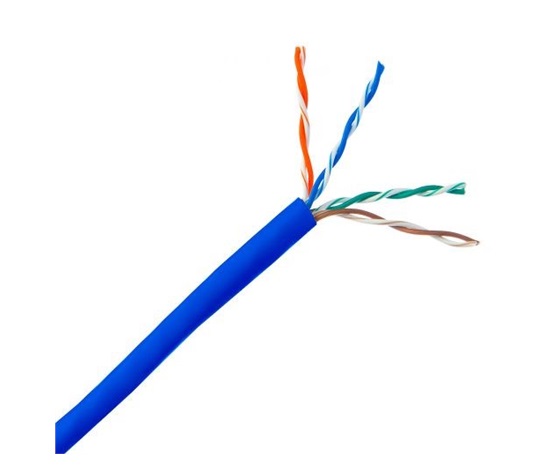 UTP kabel PlanetElite, Cat5E, licna(lanko), PVC, červená, 305m