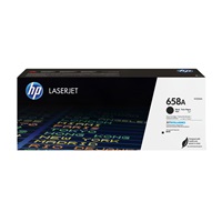 HP 658A Black LaserJet Toner Cartridge (7,000 pages)