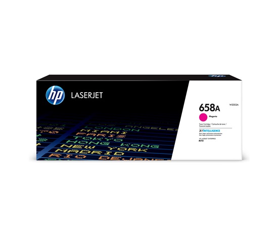 HP 658A Magenta LaserJet Toner Cartridge (6,000 pages)