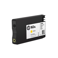 HP 963XL High Yield Yellow Original Ink Cartridge (1,600 pages)