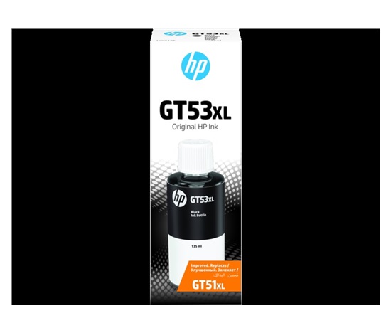 HP GT53 135ml Black Original Ink Bottle (6,000 pages)