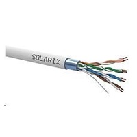 Kabel typu linka Solarix CAT5E FTP PVC szary box 305m