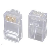 Konektor RJ45 CAT5E UTP 8p8c nieekranowany na drut