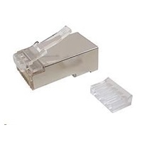 Konektor RJ45 CAT6 STP 8p8c ekranowany zaciskany na linkę