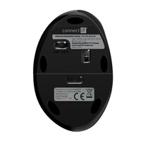 CONNECT IT FOR HEALTH LADIES ergonomická vertikální myš, bezdrátová