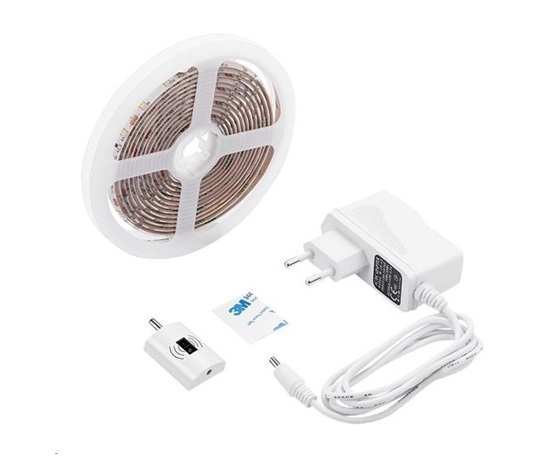 Solight LED stmívatelný pásek s bezdotykovým ovládáním, 3m, 180 LED, 4000K, IP65, 230V