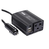 EUROCASE měnič napětí AC/DC ,12V/220V, 150W, USB, autozástrčka