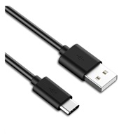 PremiumCord Kabel USB 3.1 C/M - USB 2.0 A/M, rychlé nabíjení proudem 3A, 50cm, černá