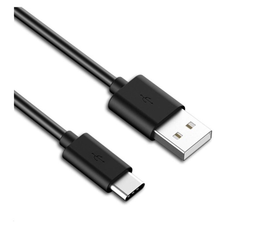 PremiumCord Kabel USB 3.1 C/M - USB 2.0 A/M, rychlé nabíjení proudem 3A, 1m, černá