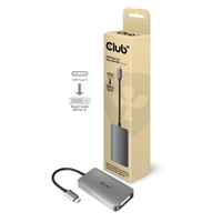 Club3D USB Type C to Dual Link DVI-I Active adapter HDCP on