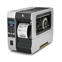 Zebra ZT610, 24 dots/mm (600 dpi), odlepovač, rewind, disp., ZPL, ZPLII, USB, RS232, BT, Ethernet