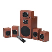 GENIUS repro dřevěné SW-HF 5.1 4600 v2, Home Theater, 120W RMS, DO