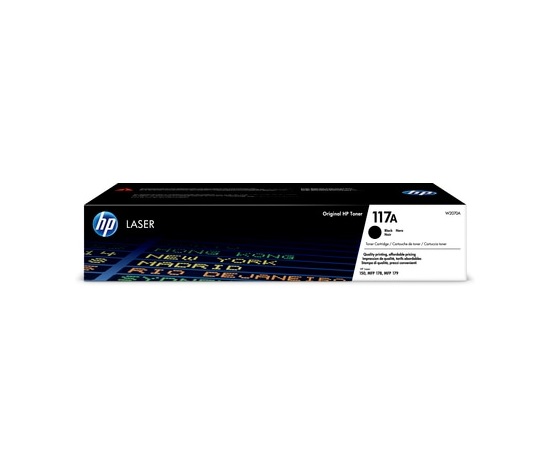 HP 117A Black Original Laser Toner Cartridge (1,000 pages)