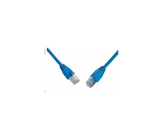 Patchcord CAT5E SFTP PVC 7m niebieski snag-proof