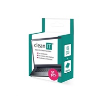 CLEAN IT Środek czyszczący do plastiku, wilgotne chusteczki 100szt.