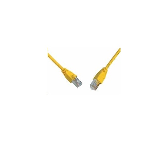 Solarix Patch kabel CAT6 SFTP PVC 2m žlutý snag-proof C6-315YE-2MB