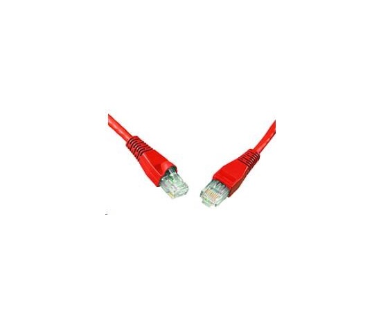 Patchcord CAT6 UTP PVC 10m czerwony snag-proof
