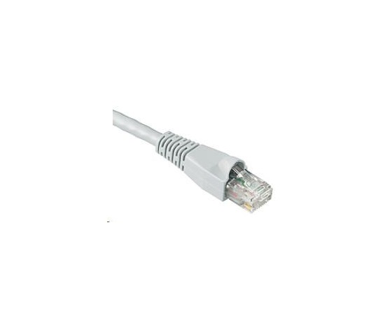 Patchcord CAT6 UTP PVC 10m szary snag-proof