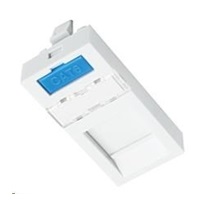 Solarix Modul French style 22,5 x 45mm pro 1 keystone přímý bílý SXF-M-1-22,5-WH-P