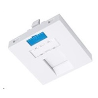 Solarix Modul French style 45 x 45mm pro 1 keystone přímý bílý SXF-M-1-45-WH-P