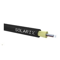 DROP1000 kabel Solarix 12f 9/125, 3,8mm LSOH Eca czarny 500m