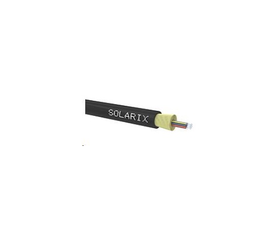 DROP1000 kabel Solarix 16f 9/125, 3,9mm LSOH Eca czarny 500m