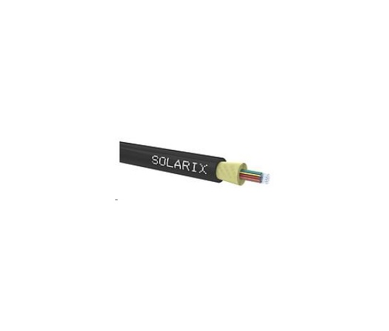 DROP1000 kabel Solarix 24f 9/125, 4,0mm LSOH Eca czarny 500m