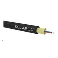 DROP1000 kabel Solarix 8f 9/125, 3,7mm LSOH Eca czarny 500m