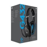 Logitech herní sluchátka G432 7.1 Wired