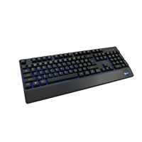 C-TECH Klávesnice KB-104BK, USB, 3 barvy podsvícení, černá, CZ/SK