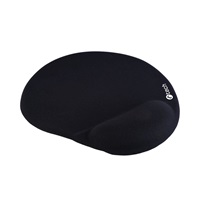 C-TECH Podložka pod myš gelová MPG-03, černá, 240x220mm
