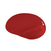 C-TECH Podložka pod myš gelová MPG-03, červená, 240x220mm