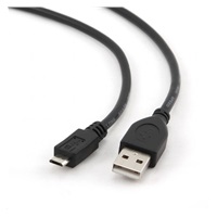 GEMBIRD Kabel USB A Male/Micro B Male 2.0, 1m, Black High Quality