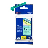 BROTHER TZE731 - kazeta TZ šířky 12mm, laminovaná TZE-731, zelená/černé písmo