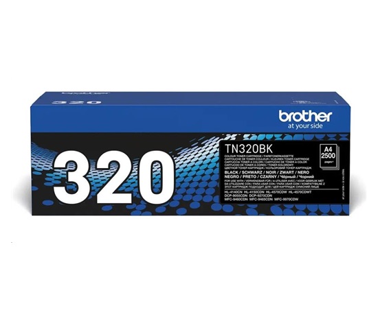 BROTHER Toner TN-320BK černá pro HL-4150CDN/HL4570CDW