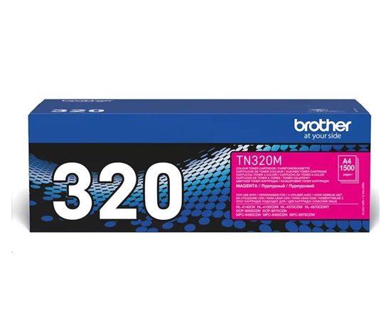 BROTHER Toner TN-320M purpurová pro HL-4150CDN/HL4570CDW