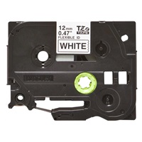 BROTHER TZEFX231 - kazeta TZ šířky 12mm, flexibilní páskou TZE-FX231, bílá/černé písmo