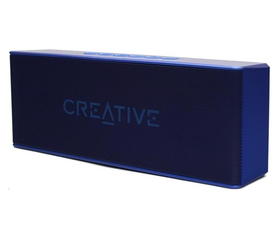 Creative repro Muvo Play Přenosný a vodotěsný Bluetooth reproduktor - modrý