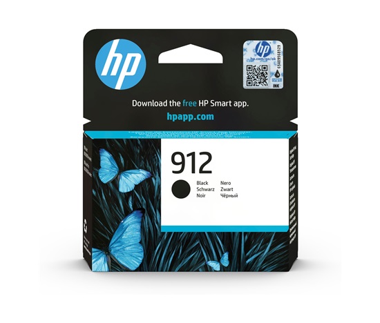 HP 912 Black Original Ink Cartridge (300 pages)