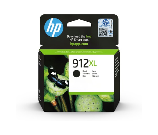 HP 912XL High Yield Black Original Ink Cartridge (825 pages)