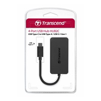 TRANSCEND HUB2C, 4-Port HUB, USB 3.1 Gen 1, Type-C