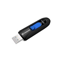 TRANSCEND Flash Disk 256GB JetFlash®790, USB 3.1 (R:100/W:40 MB/s) černá/modrá