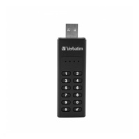 VERBATIM USB 3.0 Drive 32 GB - Keypad Secure (R:160/W:130 MB/s) GDPR