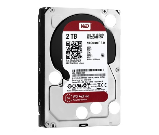 BAZAR - WD RED Pro NAS WD2002FFSX 2TB SATAIII/600 64MB cache