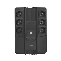 TRUST Záložní zdroj Maxxon 800VA UPS with 6 standard wall power outlets