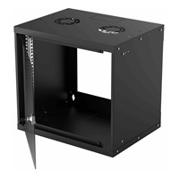 Intellinet 19" BASIC rozvaděč 9U/400mm, černý, rozložený flatpack