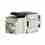 Szybko-zaciskowy keystone Solarix CAT6 STP RJ45 czarny