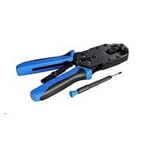 Zaciskarka DEC HT-2008AR, konektory 4p4c, 6p6c, 8p8c