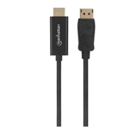 MANHATTAN Kabel DisplayPort na HDMI 1080p, 1.8m, černý