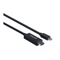 MANHATTAN Kabel Mini DisplayPort na HDMI (1080p), 1.8m, černý